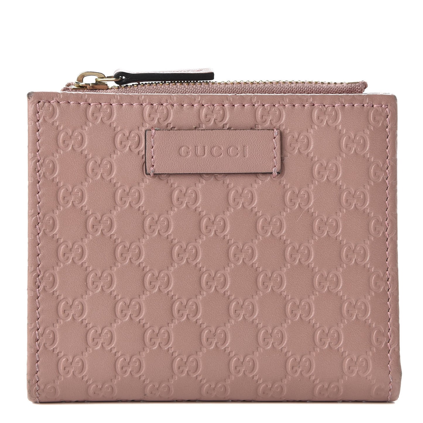 Microguccissima Bi-Fold Wallet Soft Pink