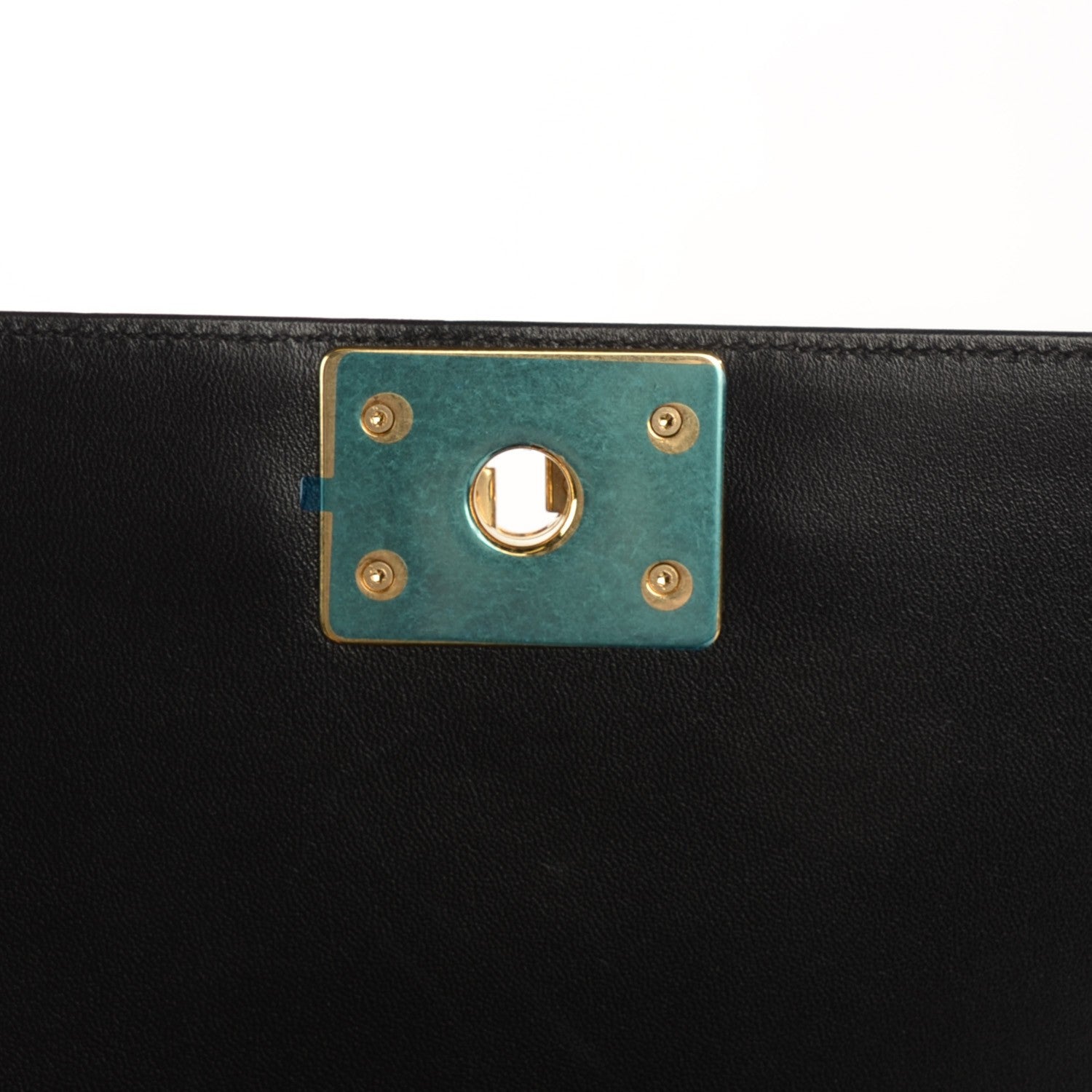Chanel Lambskin Quilted New Medium Boy Flap Black 8 of 9
