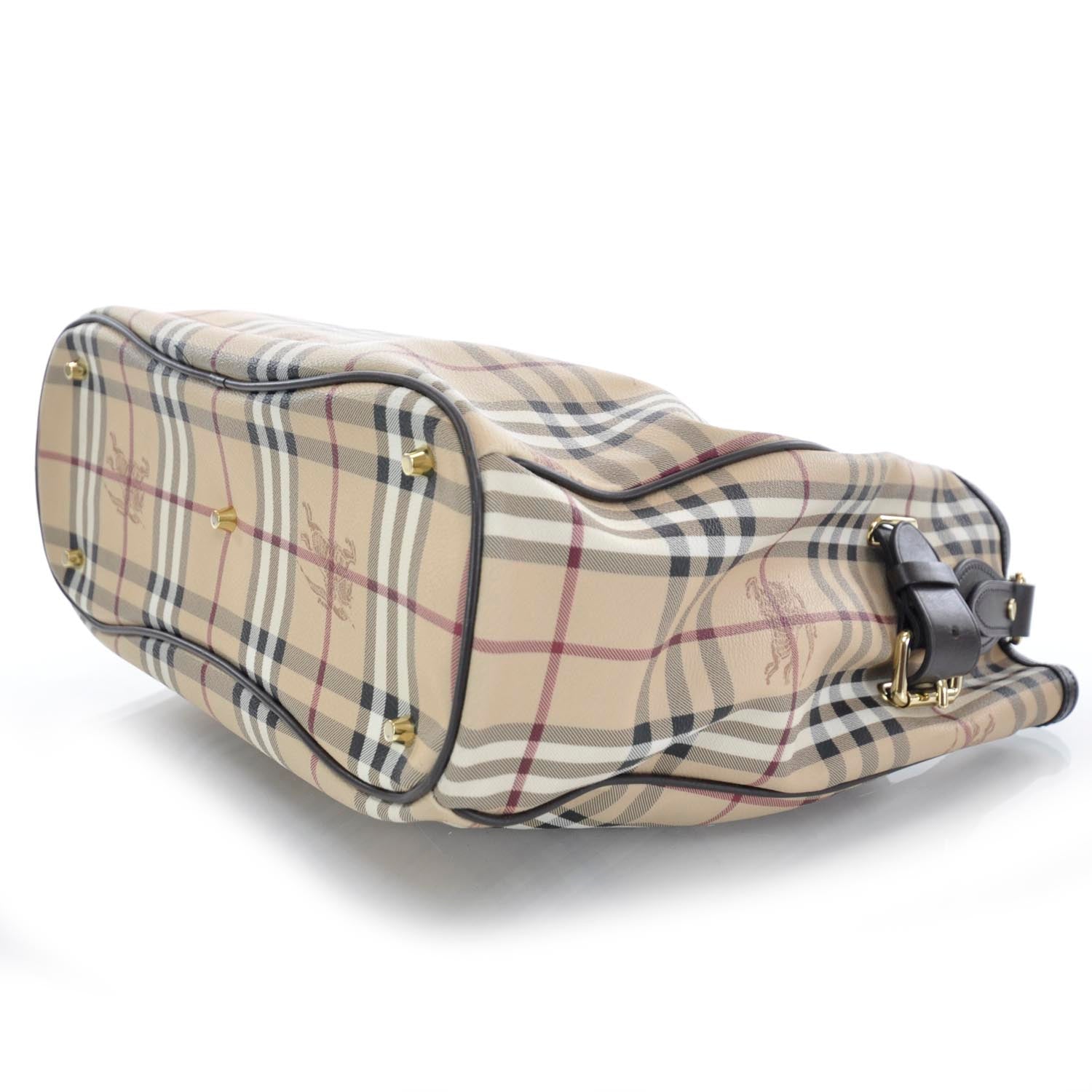 Burberry Haymarket Check Walden Hobo 4 of 8