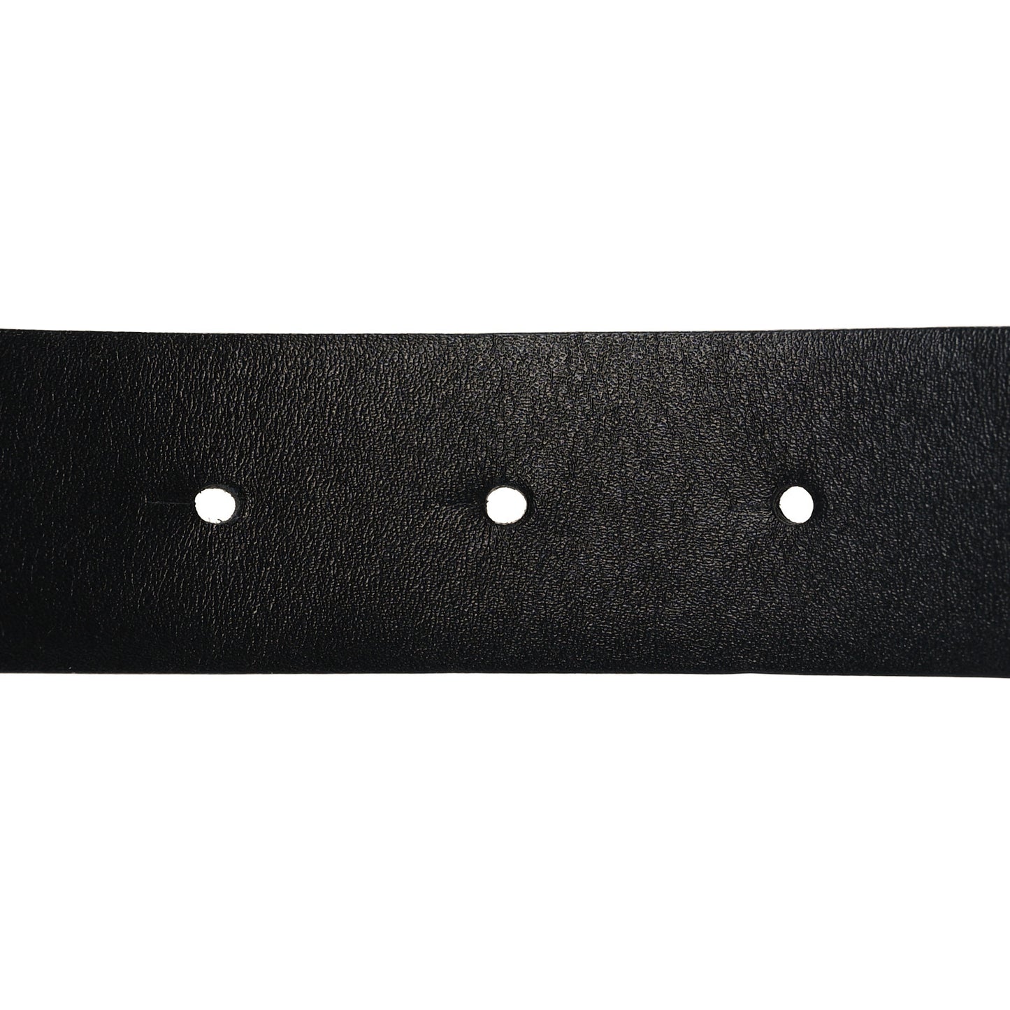 Calfskin Pearl Crystal CC Belt 75 30 Black