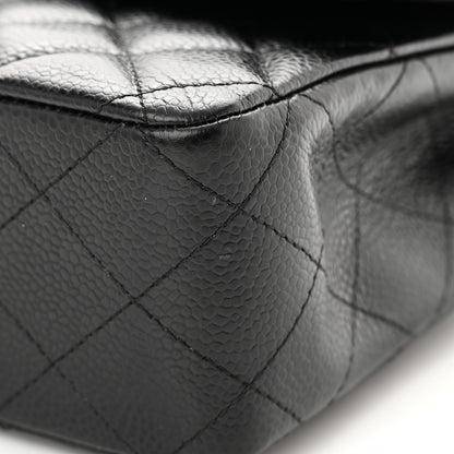 Chanel Caviar Quilted Medium Double Flap Black 15 of 15