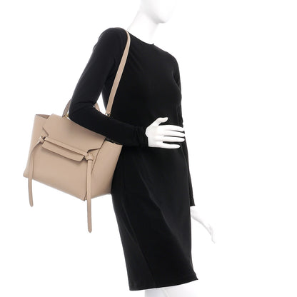 Celine Grained Calfskin Mini Belt Bag Light Taupe 2 of 9