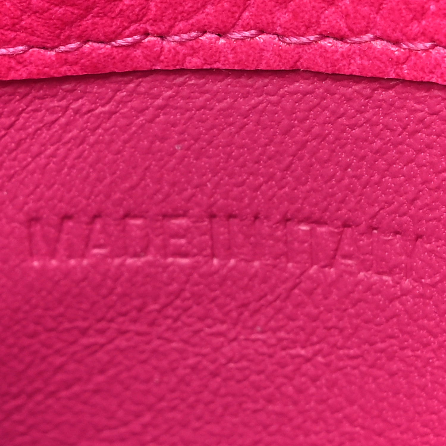 Balenciaga Grained Calfskin Large Cash Long Coin Card Holder Hot Pink 8 of 13