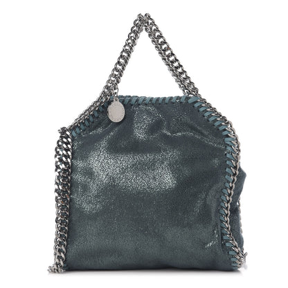 Stella McCartney Shaggy Deer Tiny Falabella Tote Petroleum 1 of 9