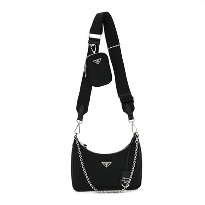 Prada Nylon Re-Edition 2005 Shoulder Bag Black 1 of 8