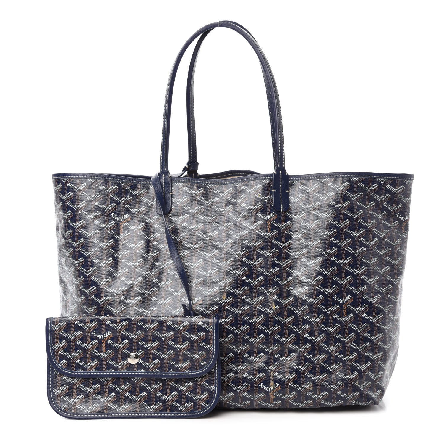 Goyard Goyardine Saint Louis PM Navy 1 of 8