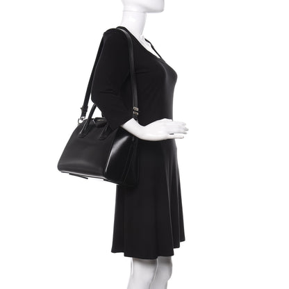 Givenchy Shiny Lord Calfskin Small Antigona Black 2 of 9