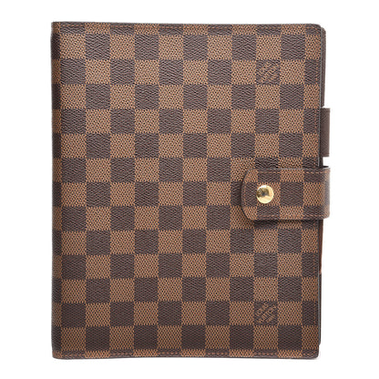 Louis Vuitton Damier Ebene Large Ring Agenda Cover 1 of 7