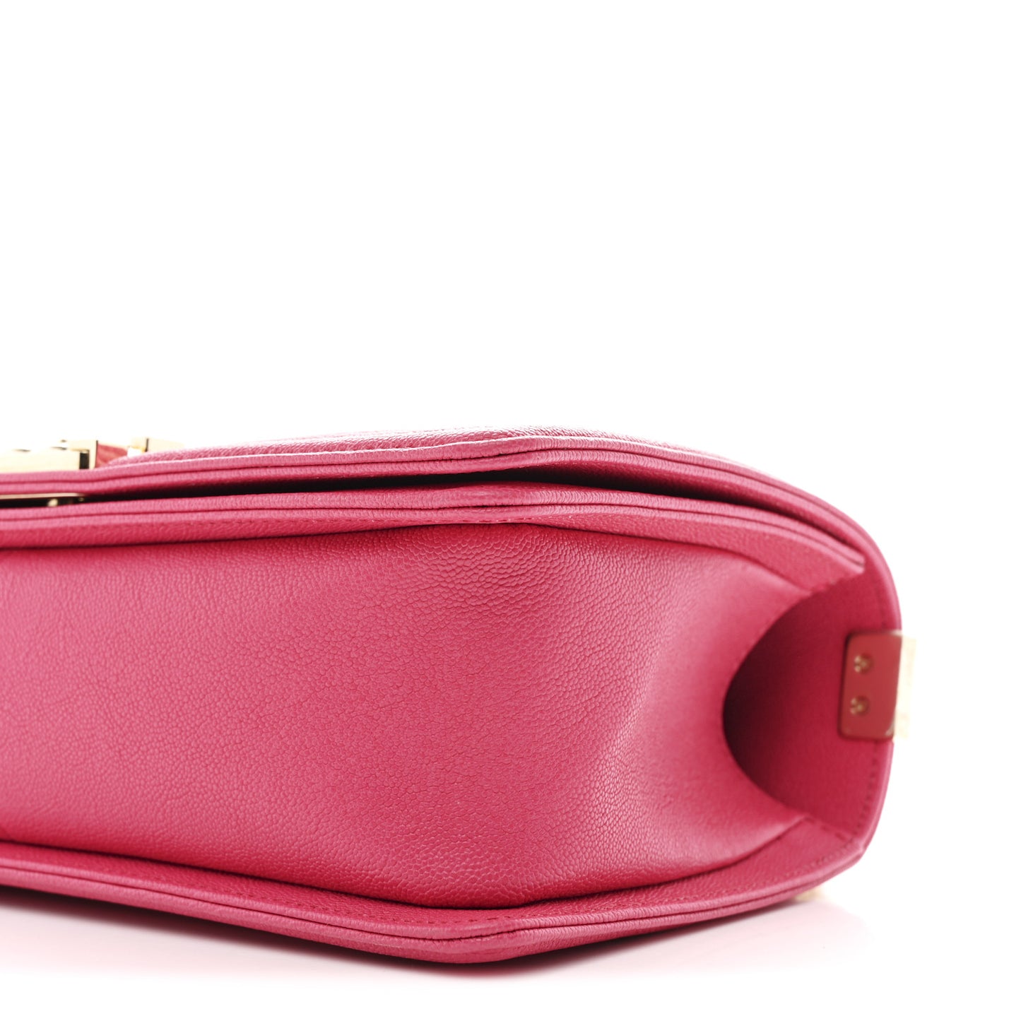 Caviar Quilted Medium Boy Flap Pink