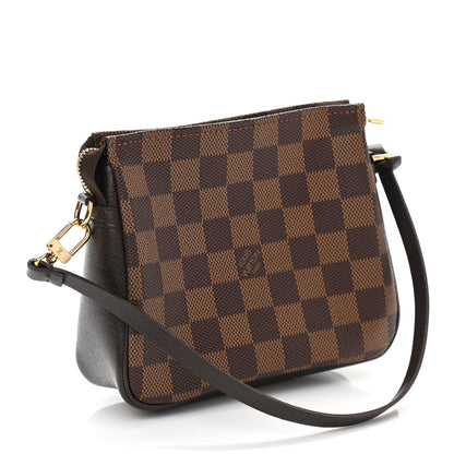 Louis Vuitton Damier Ebene Trousse Make Up Bag Pochette 3 of 7