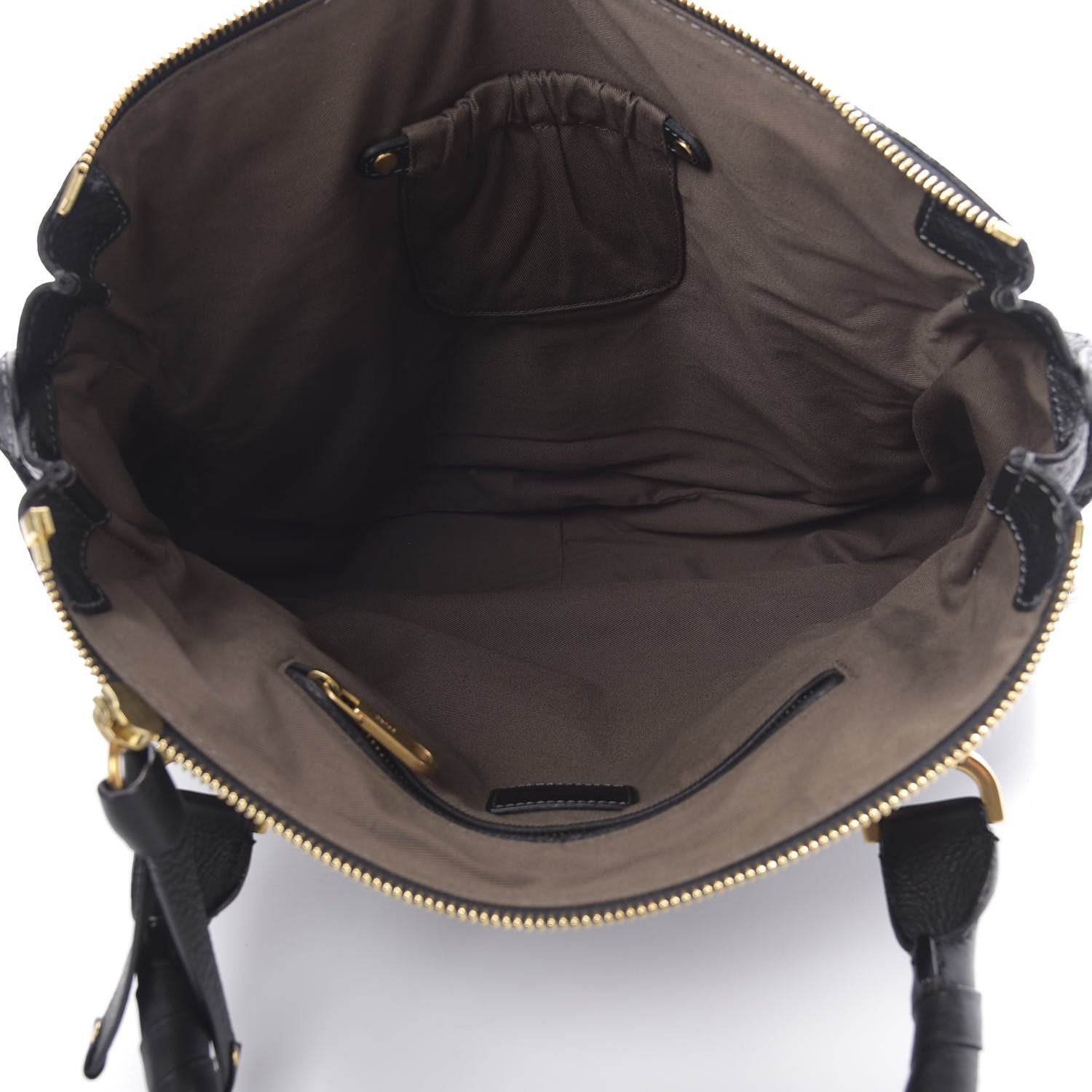 Chloe Calfskin Large Marcie Satchel Black 5 of 12