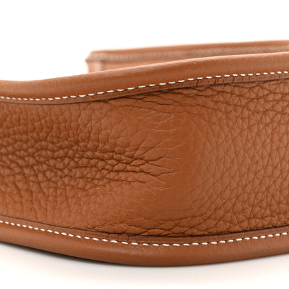 Hermes Taurillon Clemence Amazone Evelyne TPM Gold 10 of 11