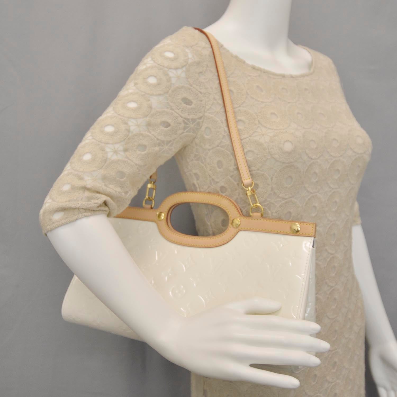 Louis Vuitton Vernis Roxbury Drive Perle 2 of 7