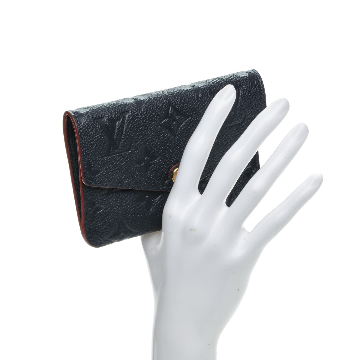 Louis Vuitton Empreinte Key Pouch Marine Rouge 2 of 7