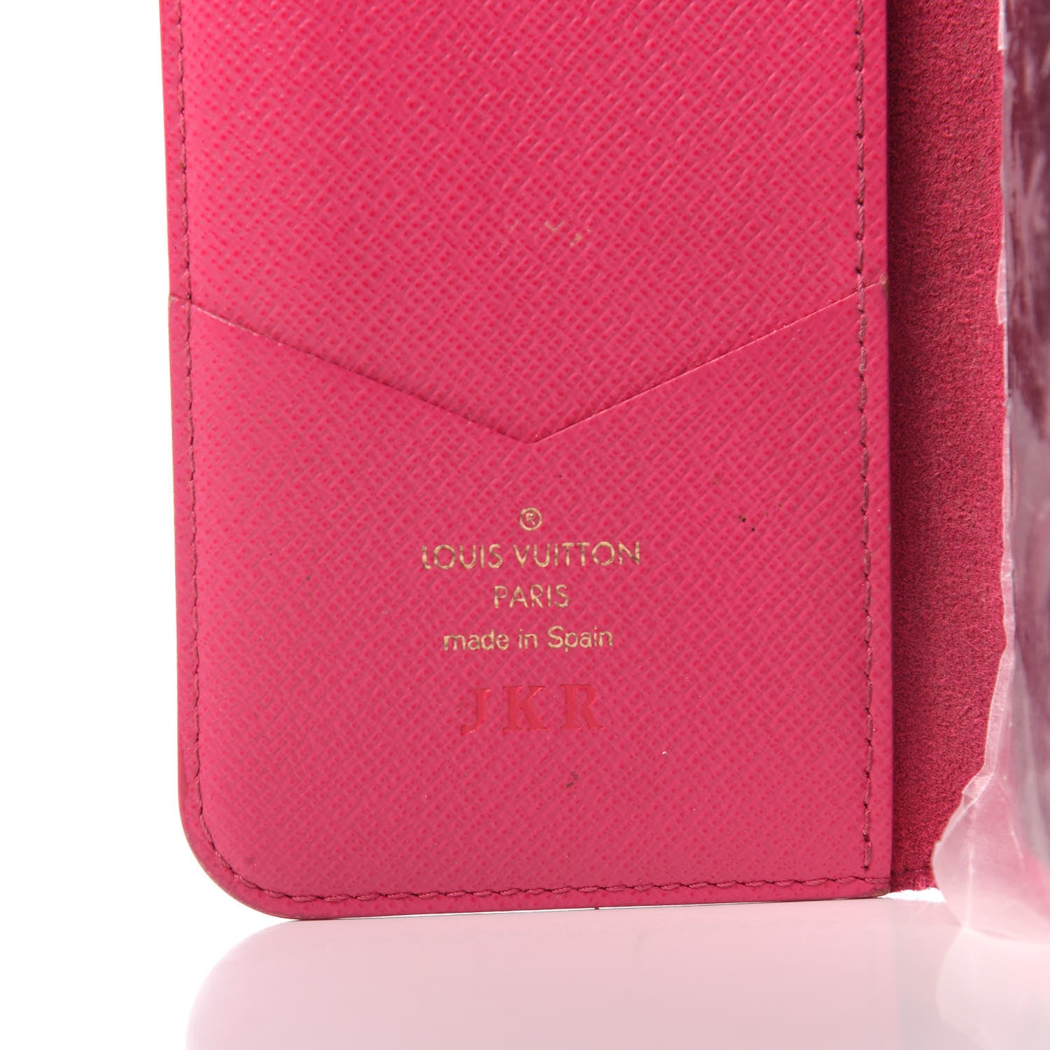 Louis Vuitton Monogram iPhone X Folio Case Rose Pop 6 of 9