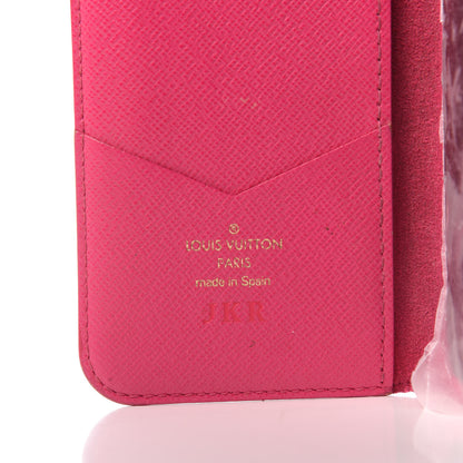 Louis Vuitton Monogram iPhone X Folio Case Rose Pop 6 of 9