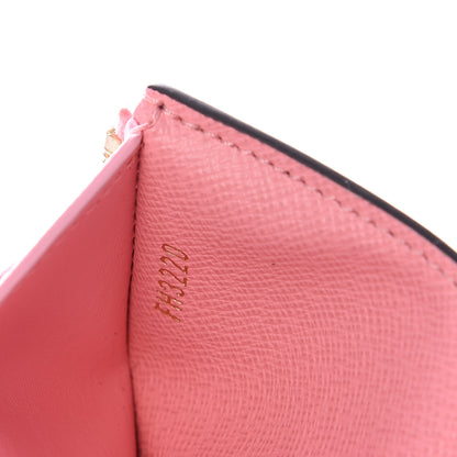 Louis Vuitton Monogram 2020 Christmas Animation Swing Ride Victorine Wallet Pink Poppy 7 of 8