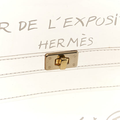 Hermes Vinyl Souvenir De L'Exposition Kelly Transparent 9 of 15