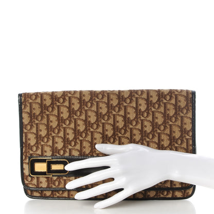 Christian Dior Monogram Flap Brown 2 of 8