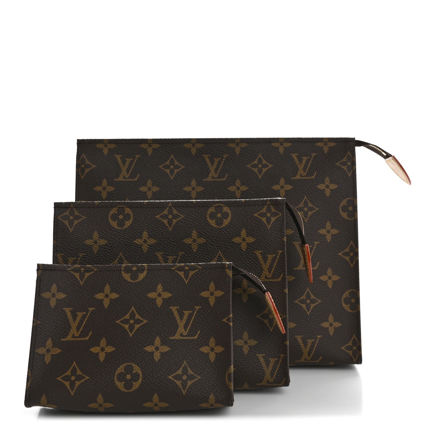 Louis Vuitton Monogram Trio Toilet Pouch Set 3 of 11