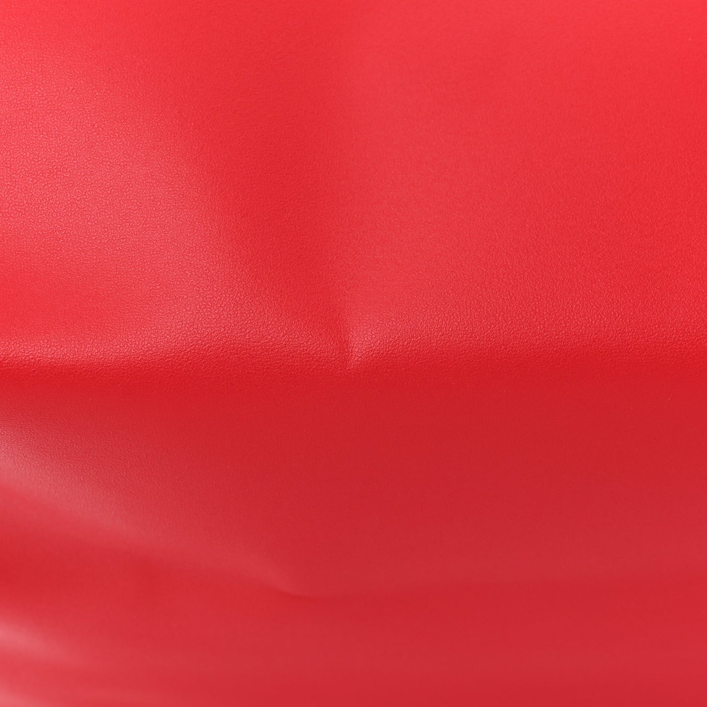 Vegan Leather Medium Shopping Bag Red