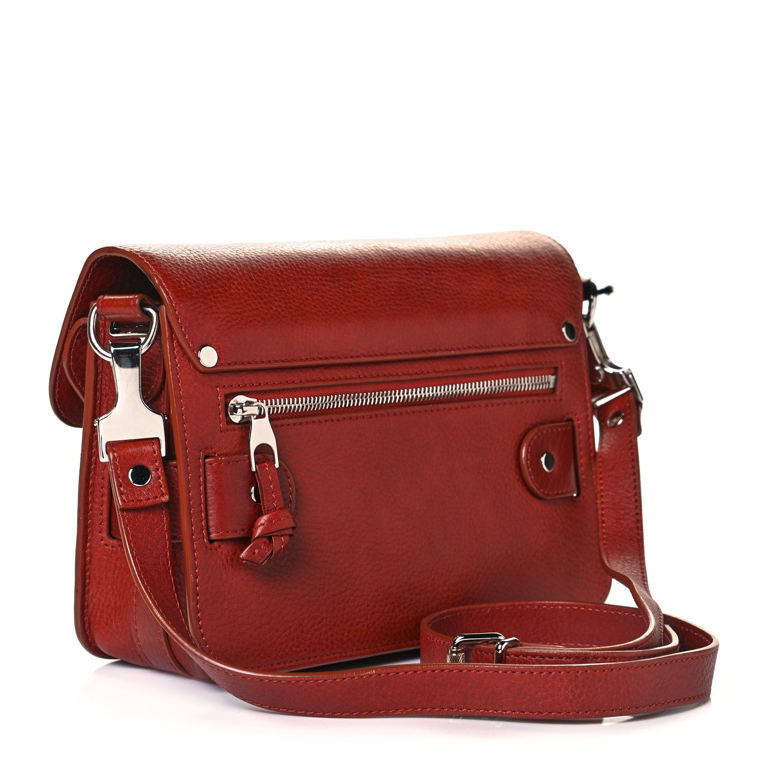 Proenza Schouler Calfskin Mini PS11 Classic Shoulder Bag Saddle 3 of 12