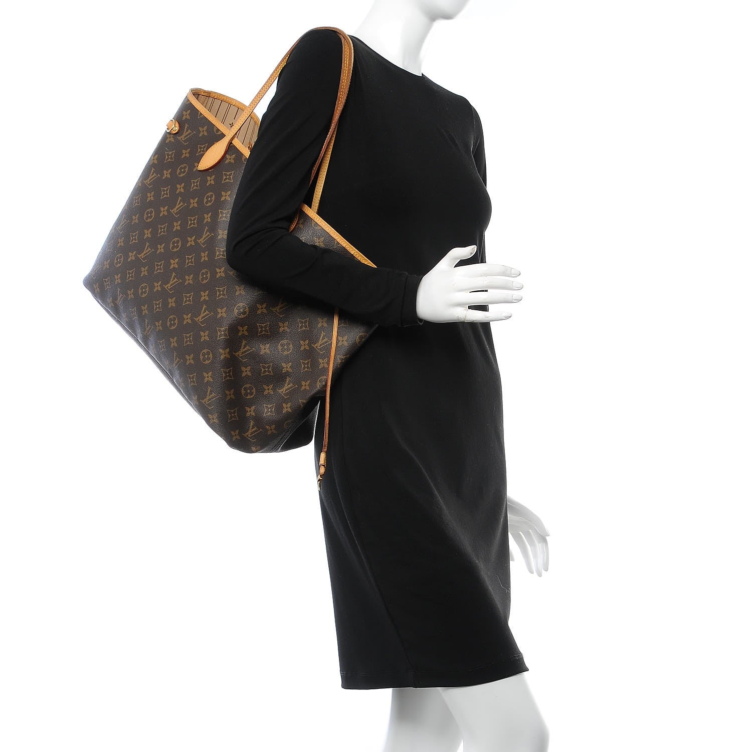 Louis Vuitton Monogram Neverfull GM 3 of 19