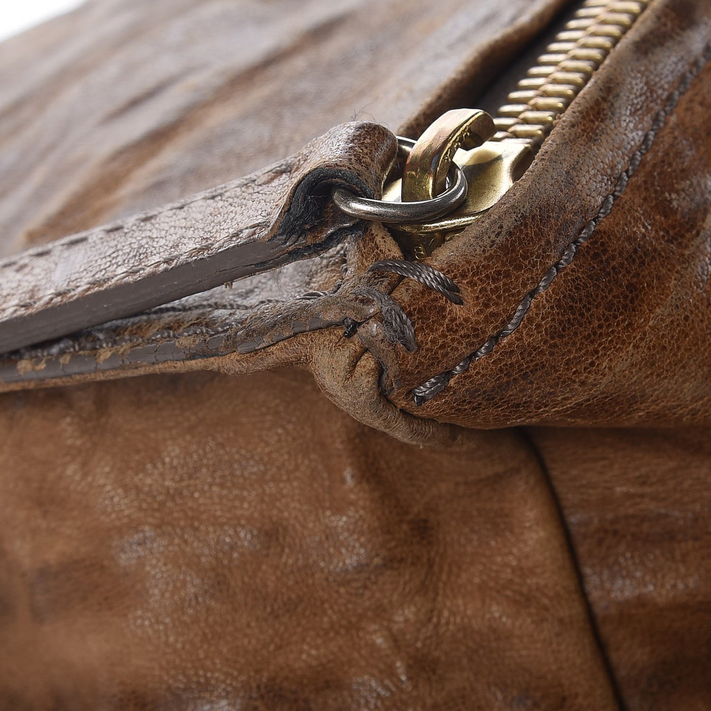Tumbled Sheepskin Large Pandora Brown