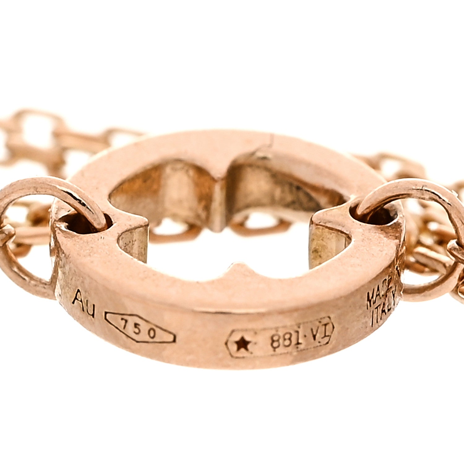 Bulgari 18K Rose Gold Diamond Fiorever Bracelet SM 7 of 7