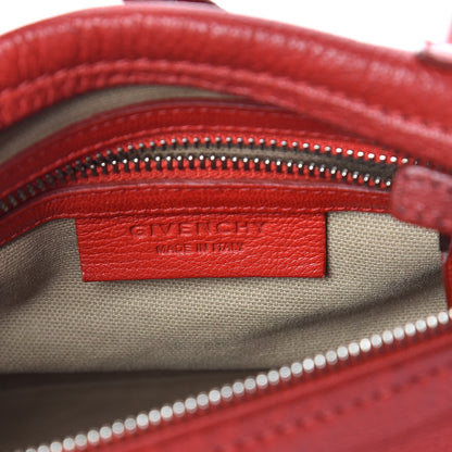 Givenchy Sugar Goatskin Mini Pandora Red 8 of 17