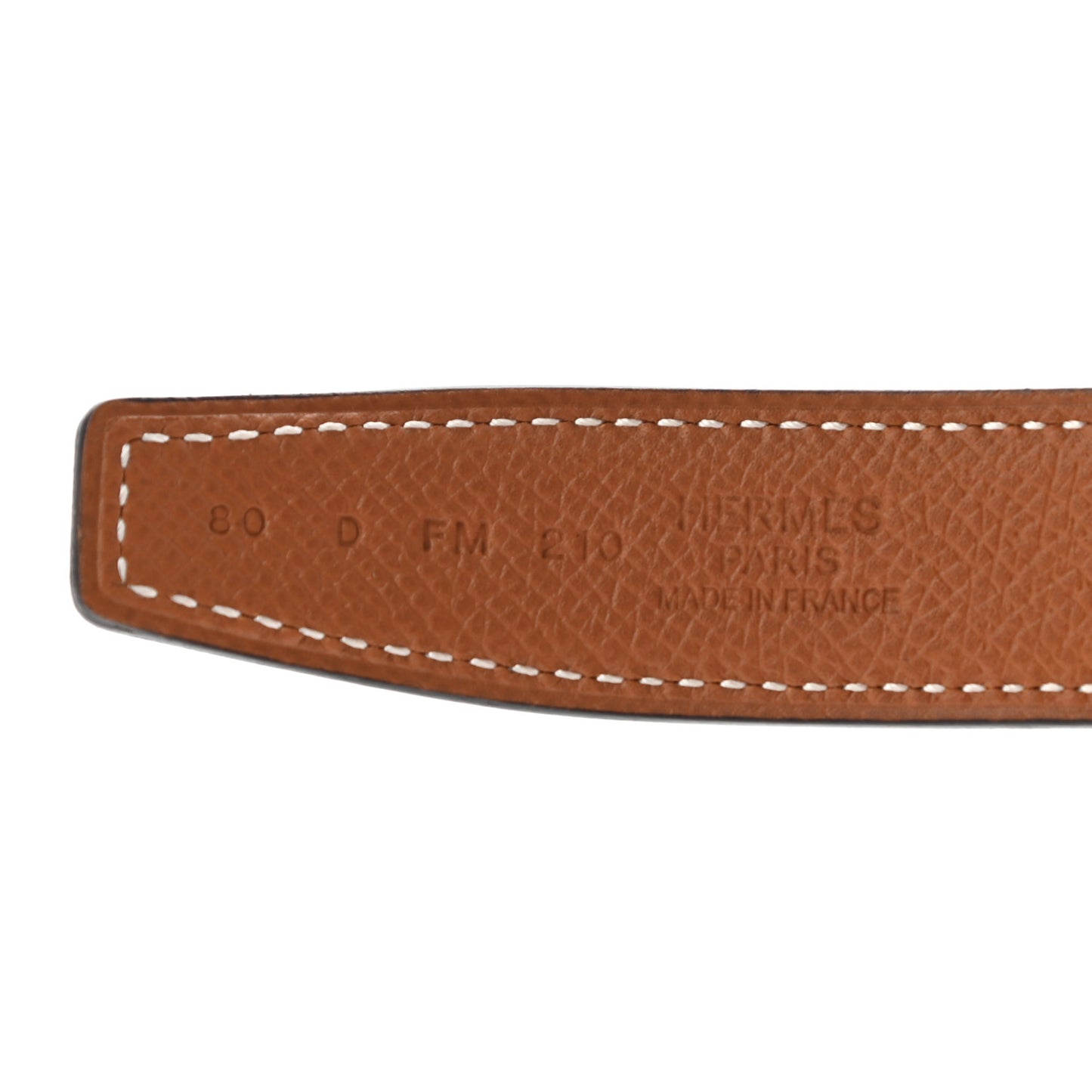 Swift Epsom 24mm Belt Strap 80 Black Gold