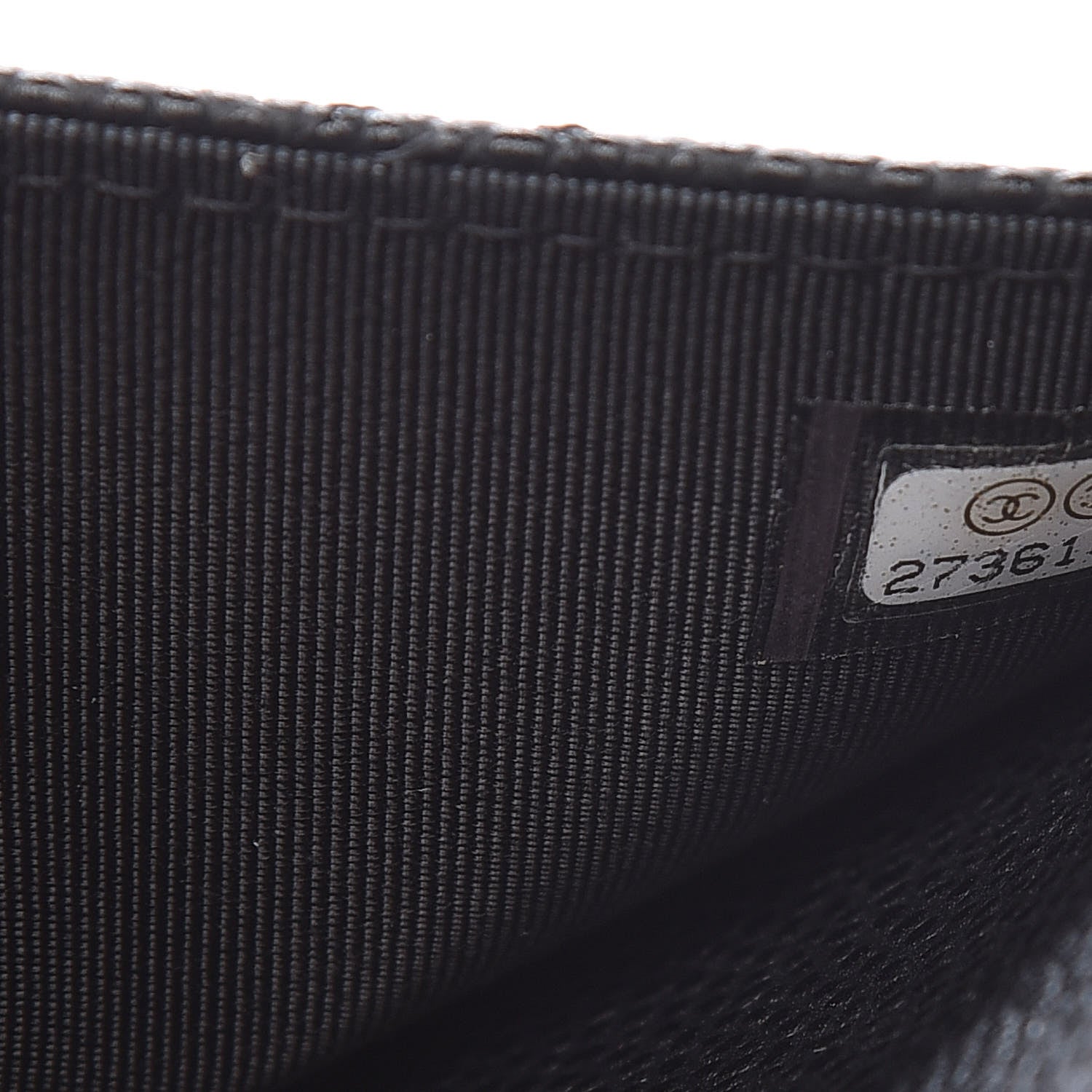 Chanel Caviar Quilted Wallet On Chain WOC Black 8 of 11