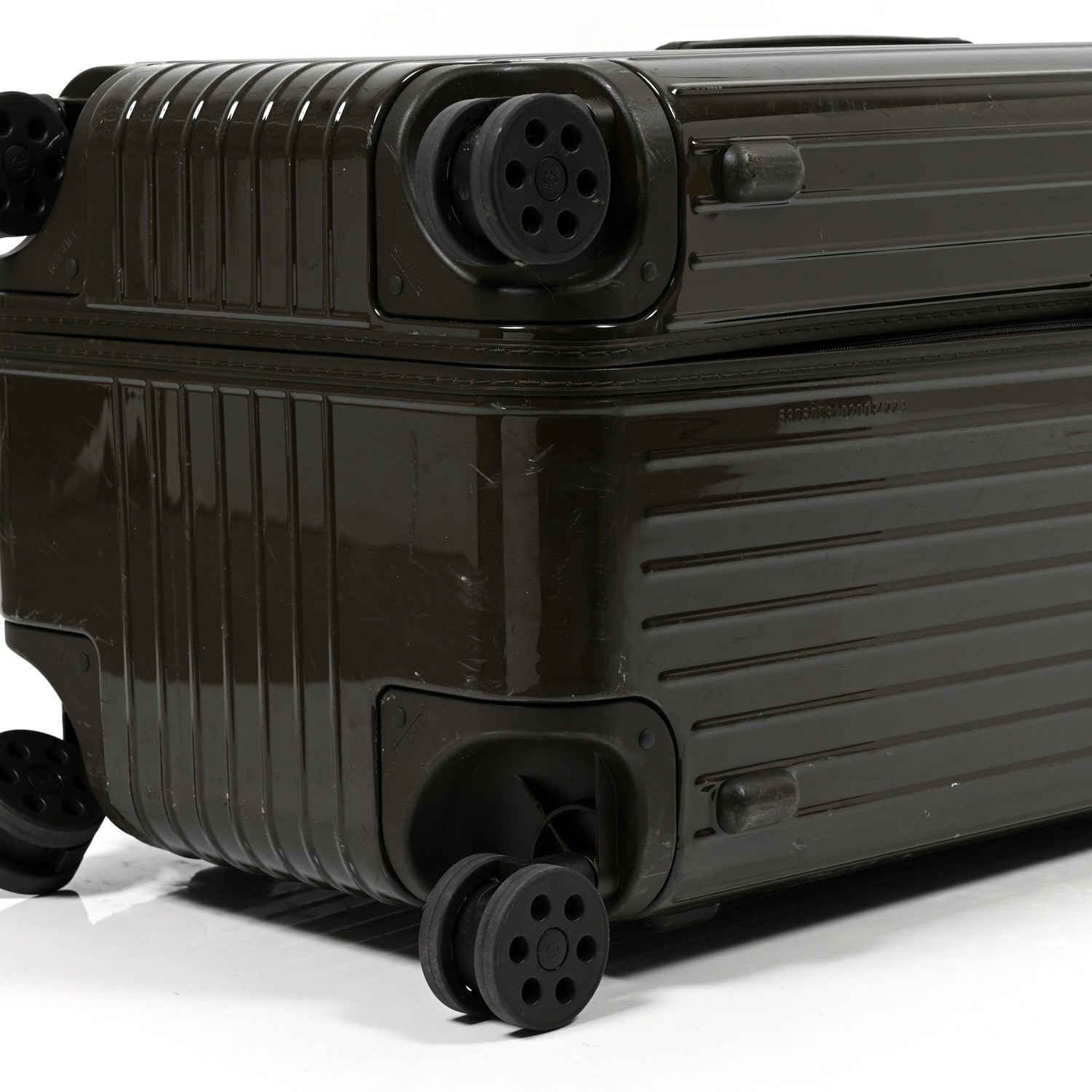 Rimowa Gloss Polycarbonate Essential Trunk Plus Cedar Brown 8 of 15