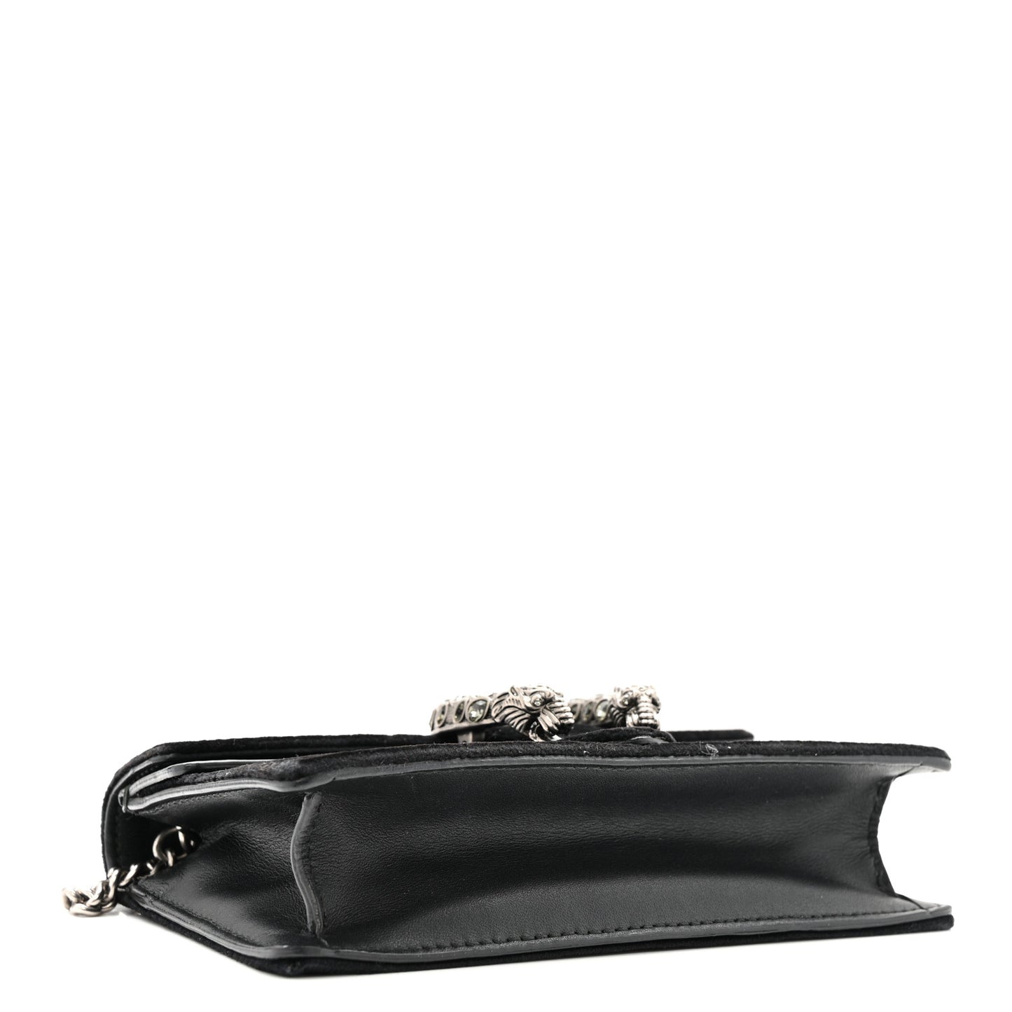 Velvet Super Mini Dionysus Shoulder Bag Black