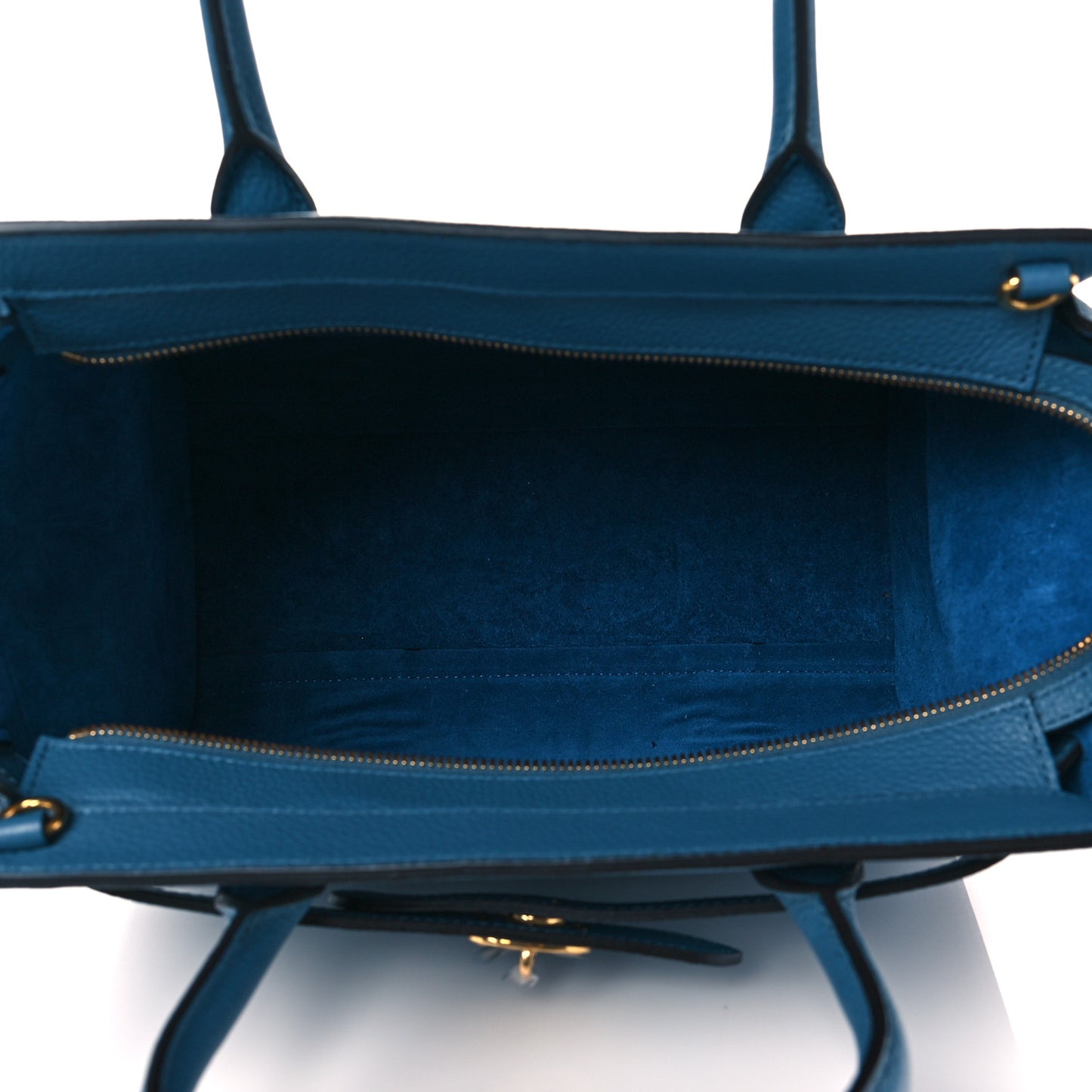 Small Classic Grain Mini Zipped Bayswater Blue