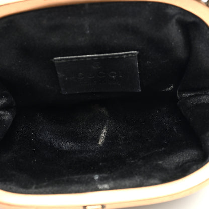 Gucci Nylon Beaded Bamboo Clutch Bag Black 5 of 9