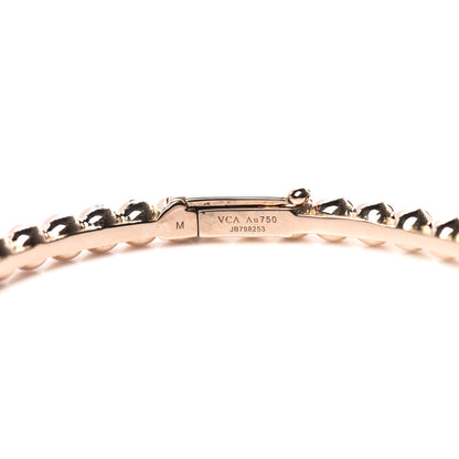 Van Cleef & Arpels 18K Rose Gold Perlee Pearls of Gold Bracelet M 4 of 4