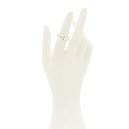 Hermes Sterling Silver PM Chaine d'Ancre Enchainee Band Ring 53 6.5 2 of 9