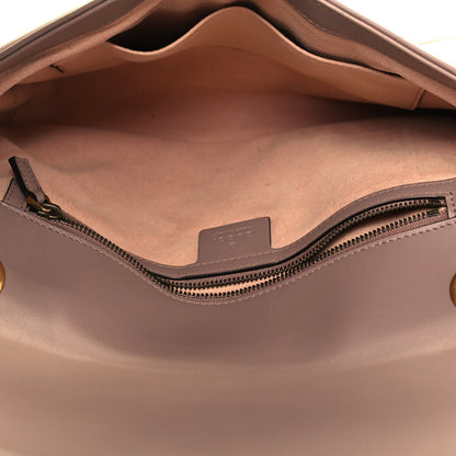 Gucci Calfskin Matelasse Medium GG Marmont Shoulder Bag Porcelain Rose 5 of 14