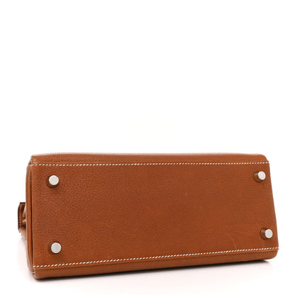 Hermes Barenia Faubourg Kelly Retourne 25 Fauve 4 of 16
