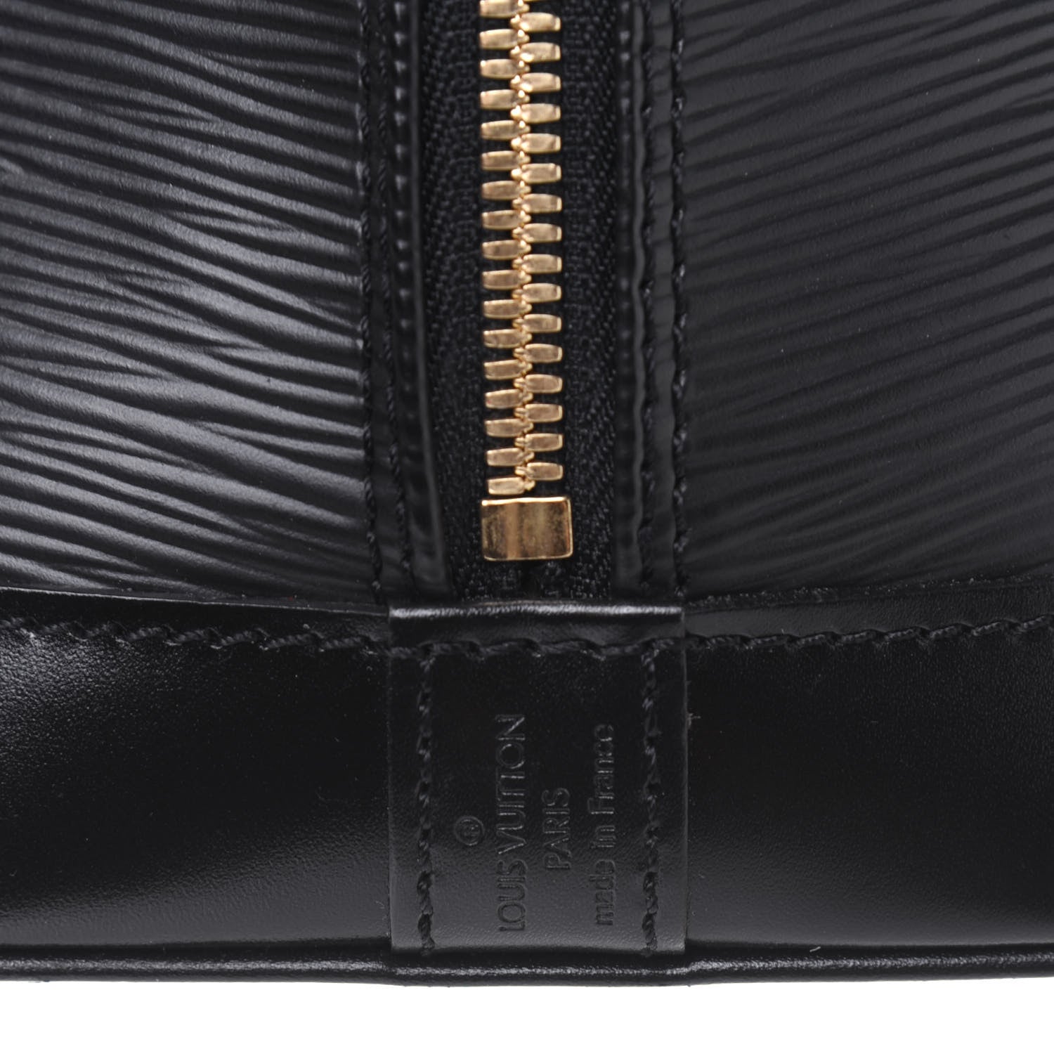 Louis Vuitton Epi Alma PM Black 6 of 16