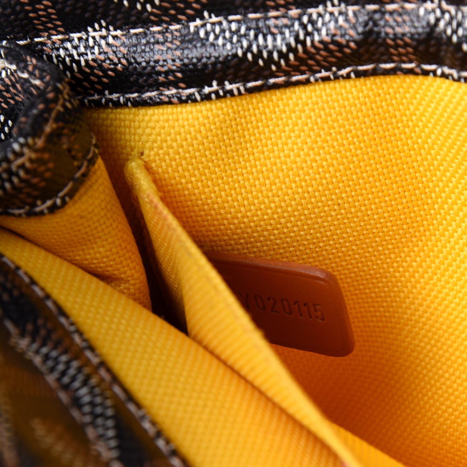 Goyard Goyardine Miroir Toiletry Bag PM Black Gold 7 of 11