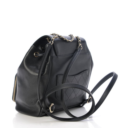 Chanel Caviar Quilted Business Affinity Backpack Black 3 of 8