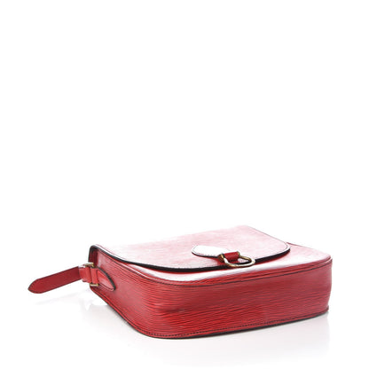 Louis Vuitton Epi Saint Cloud GM Castillan Red 4 of 9