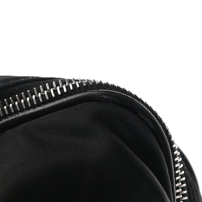 Prada Tessuto Nylon Calfskin Duffle Black 18 of 20