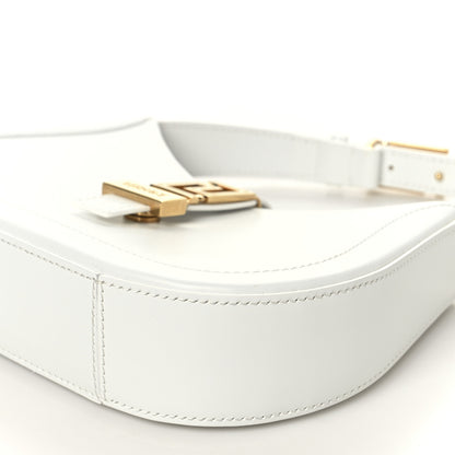 Versace Calfskin Small Greca Goddess Hobo White 9 of 10