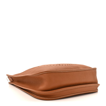Hermes Taurillon Clemence Evelyne III GM Gold 4 of 10