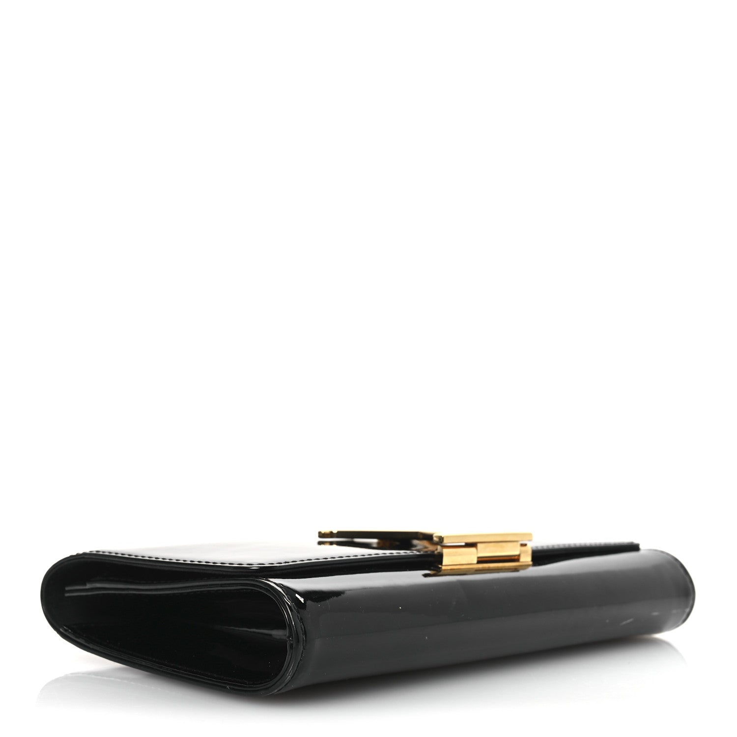 Louis Vuitton Patent Neo Sobe Louise EW Clutch Black 4 of 13