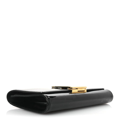 Louis Vuitton Patent Neo Sobe Louise EW Clutch Black 4 of 13