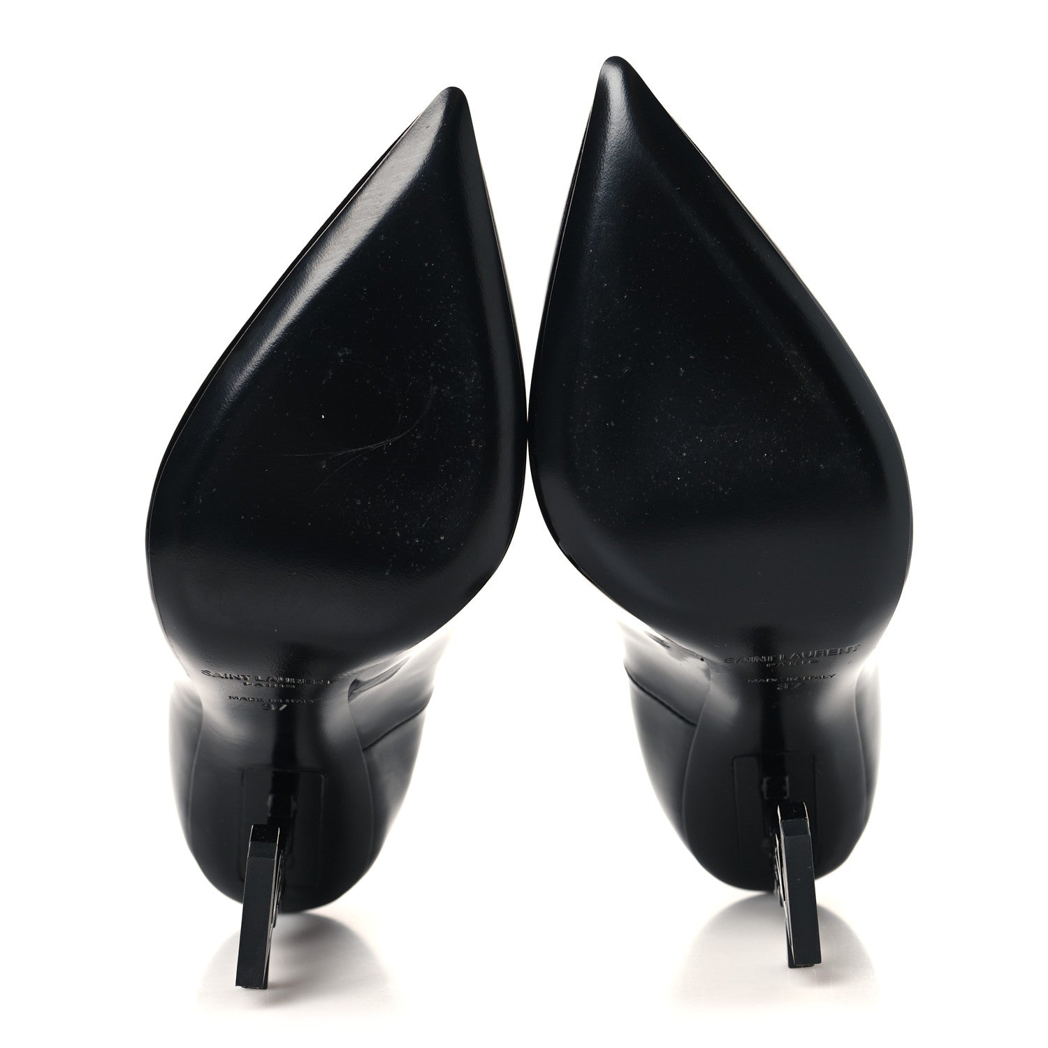 Saint Laurent Patent Opyum 110 Pumps 37 Black 6 of 10